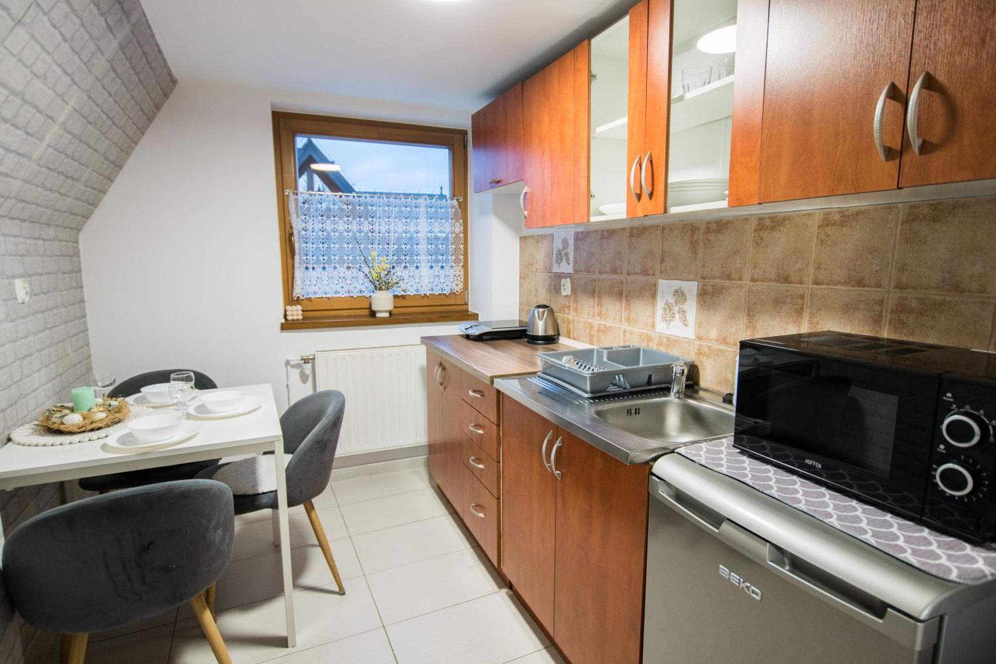 Apartament U "Kominkow" Scisle Centrum Sypialnia, Salon, Kuchnia, Lazienka — Zdjęcia 3